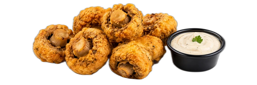 Battered Mushrooms
