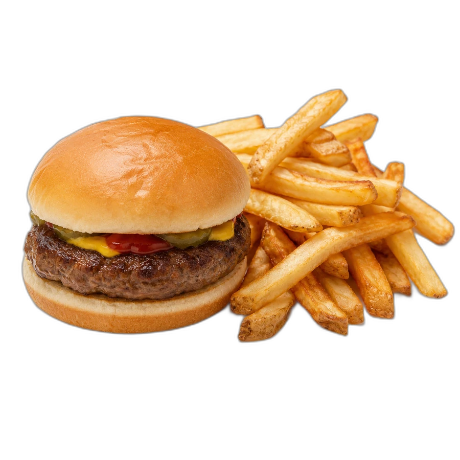 Kids Burger & Fries